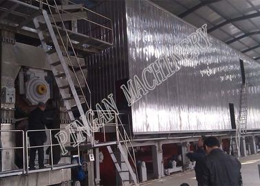 Corrugated Paper Small Scale Manufacturing Machines Two Floors High Configuration