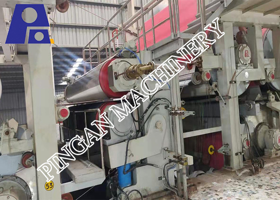 Grey Board Paper Making Machine frente e verso 300T/D incolor